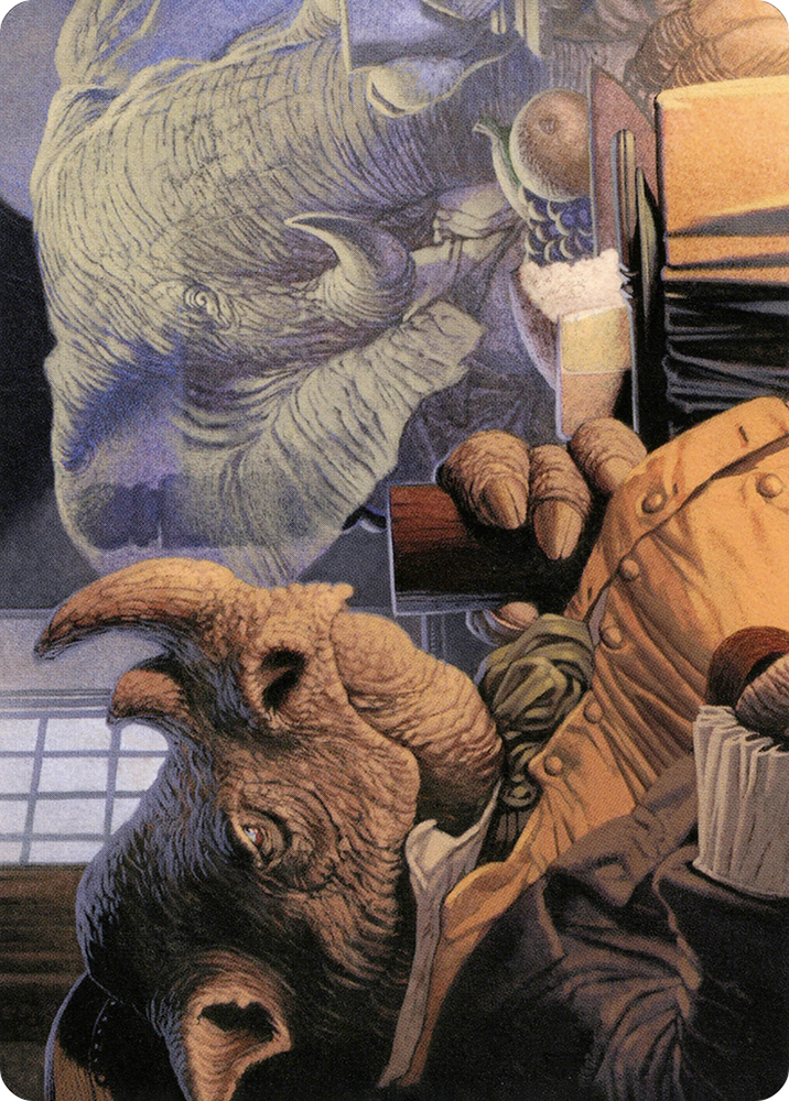 Late to Dinner Art Card [Modern Horizons 2 Art Series] (AMH2 3)