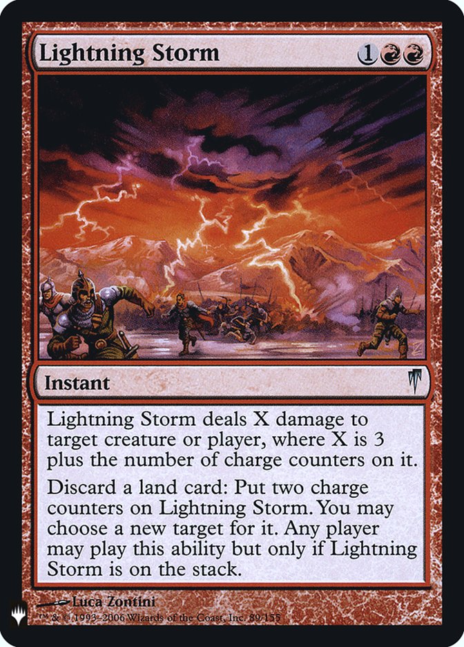 Lightning Storm [Mystery Booster] (FMB1 54)