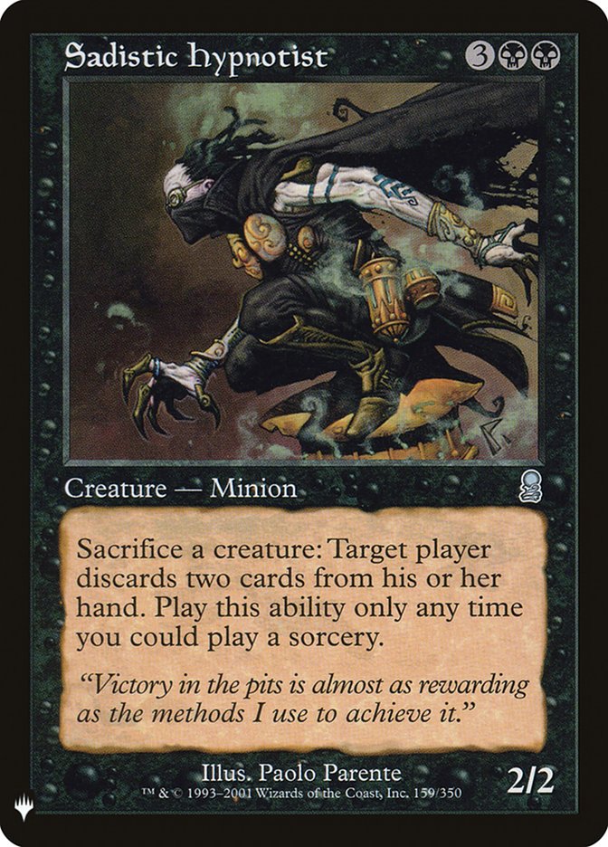 Sadistic Hypnotist [Mystery Booster] (MB1 761)
