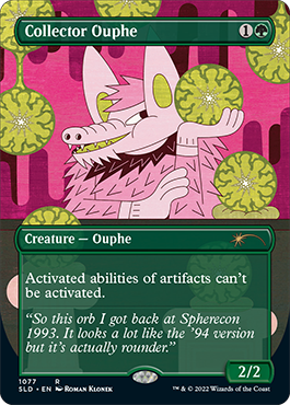 Collector Ouphe (Borderless) [Secret Lair Drop Series] (SLD 1077)