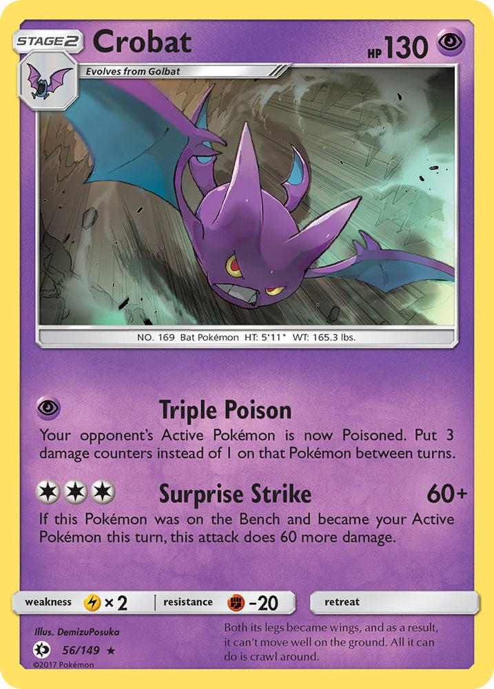 Crobat (Prerelease Kit Exclusive) (56/149) [Theme Deck Exclusives]