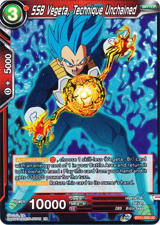 SSB Vegeta, Technique Unchained [BT11-009]