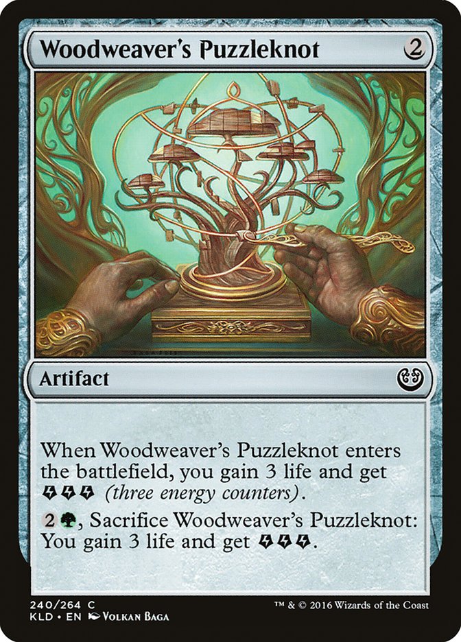Woodweaver's Puzzleknot [Kaladesh] (KLD 240)