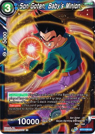 Son Goten, Baby's Minion [BT11-036]