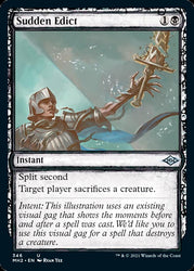 Sudden Edict (Sketch) [Modern Horizons 2] (MH2 346)