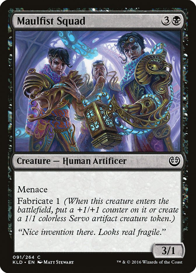 Maulfist Squad [Kaladesh] (KLD 91)