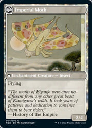 Befriending the Moths // Imperial Moth [Kamigawa: Neon Dynasty] (NEO 4)