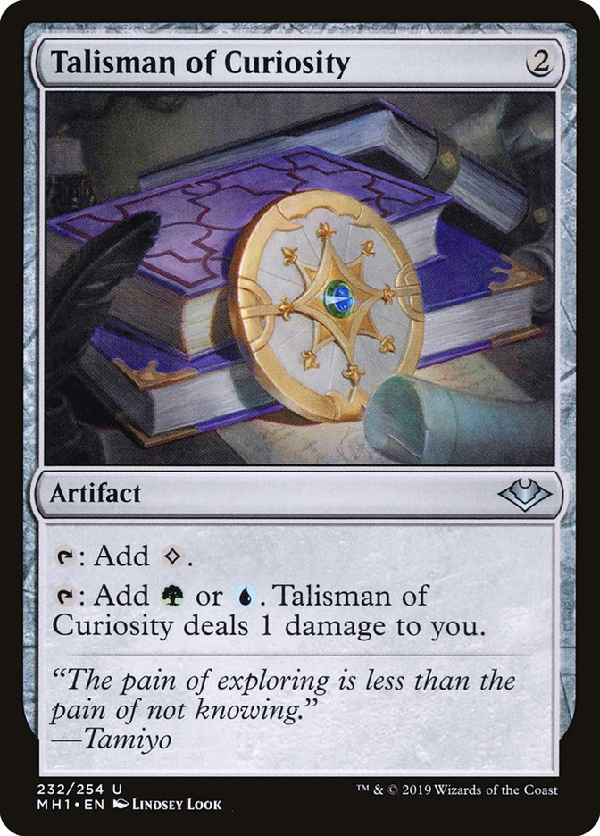 Talisman of Curiosity [Modern Horizons] (MH1 232)