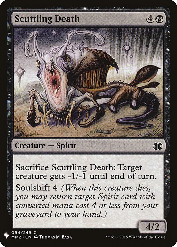 Scuttling Death [Mystery Booster] (MB1 764)