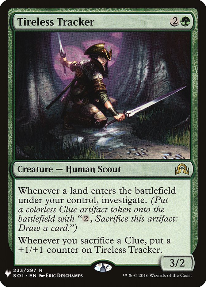 Tireless Tracker [Mystery Booster] (MB1 1361)