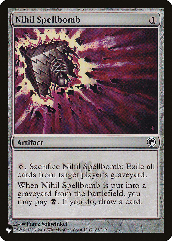 Nihil Spellbomb [The List] (LSOM 187)