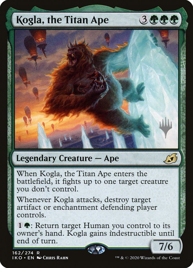Kogla, the Titan Ape (Promo Pack) [Ikoria: Lair of Behemoths Promos] (PIKO 162P)