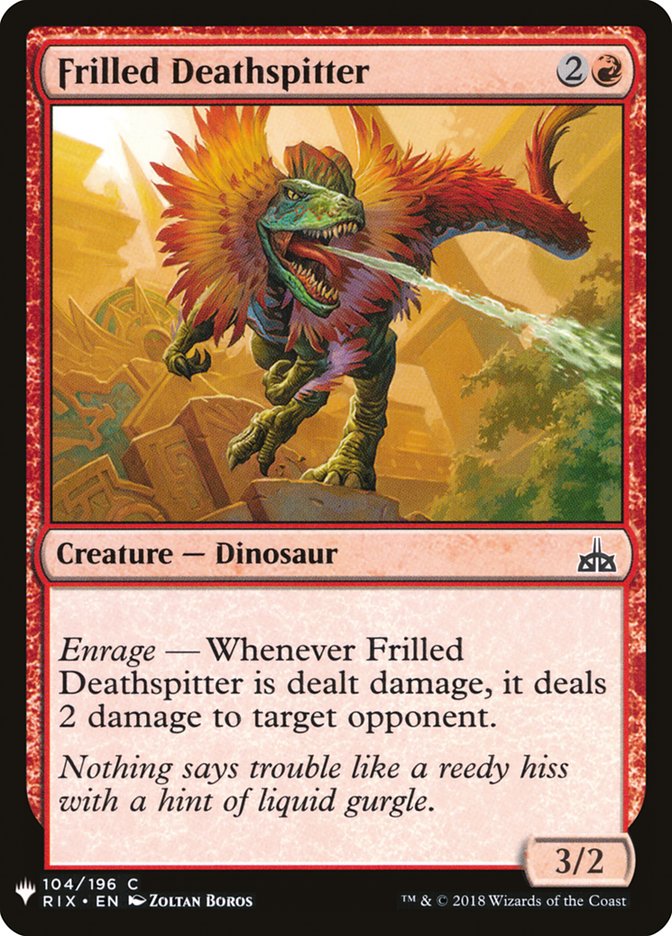 Frilled Deathspitter [Mystery Booster] (MB1 938)