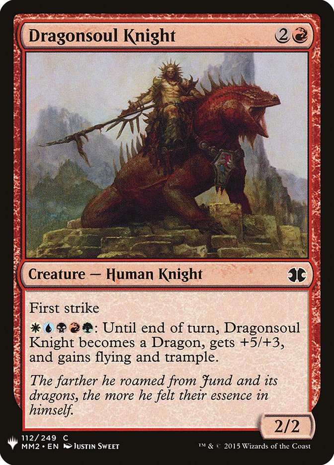Dragonsoul Knight [Mystery Booster] (MB1 910)