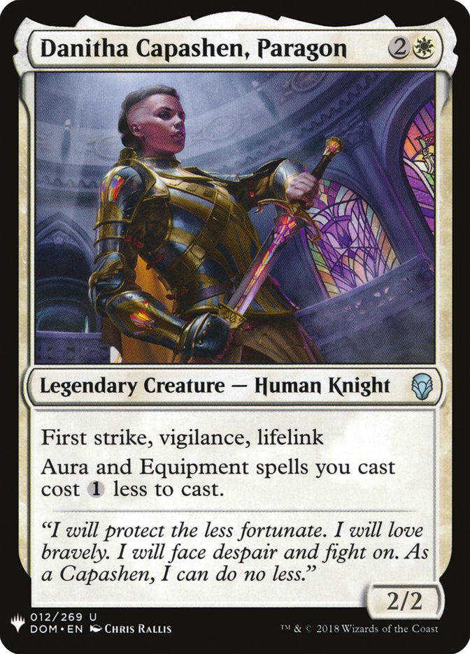 Danitha Capashen, Paragon [Mystery Booster] (MB1 66)