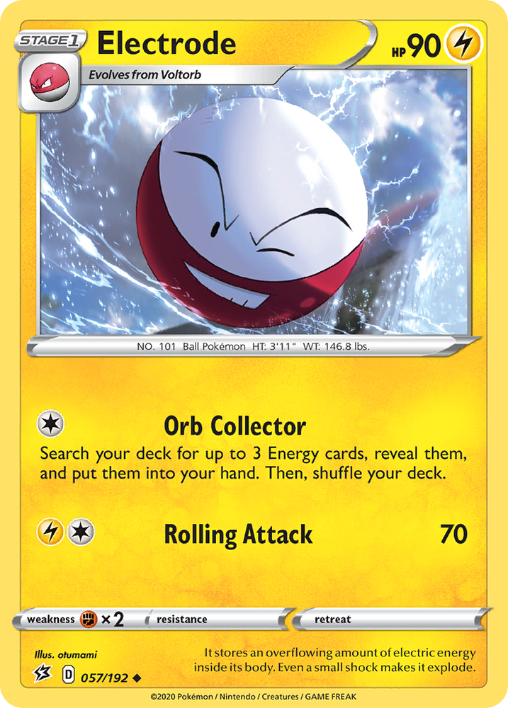 Electrode (57/192) [Sword & Shield: Rebel Clash]