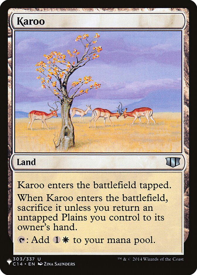 Karoo [The List] (LC14 303)