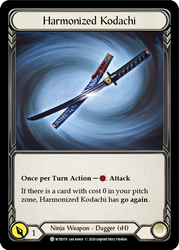 Rhinar // Harmonized Kodachi [U-WTR002 // U-WTR078] Unlimited Normal