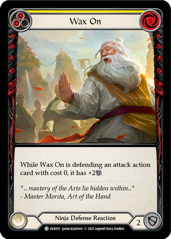 Wax On (Yellow) [EVR051] 1st Edition Normal