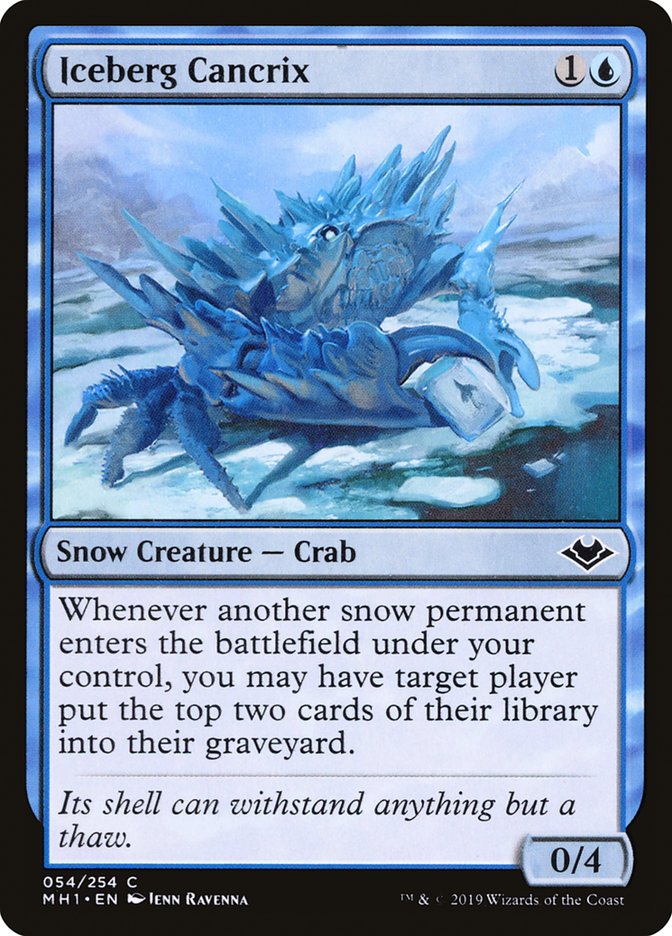 Iceberg Cancrix [Modern Horizons] (MH1 54)