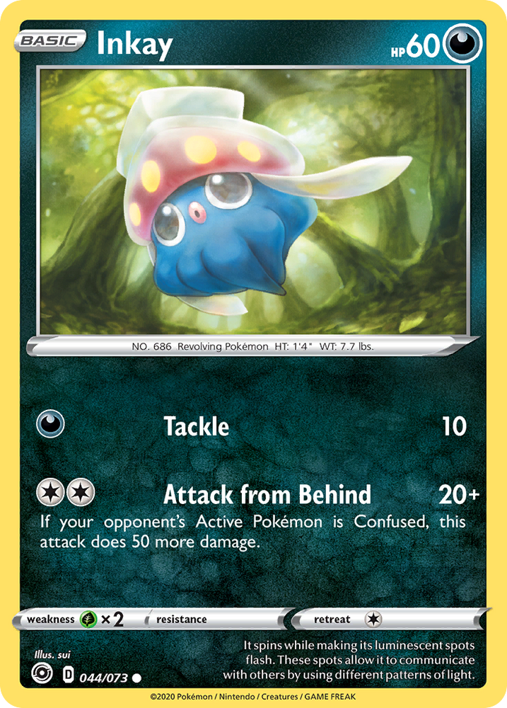 Inkay (44/073) [Sword & Shield: Champion's Path]