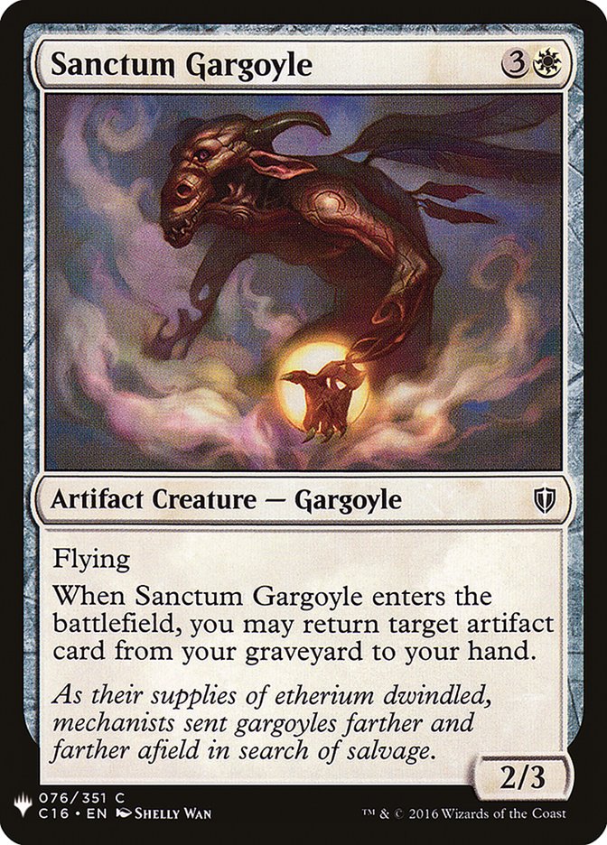 Sanctum Gargoyle [Mystery Booster] (MB1 216)