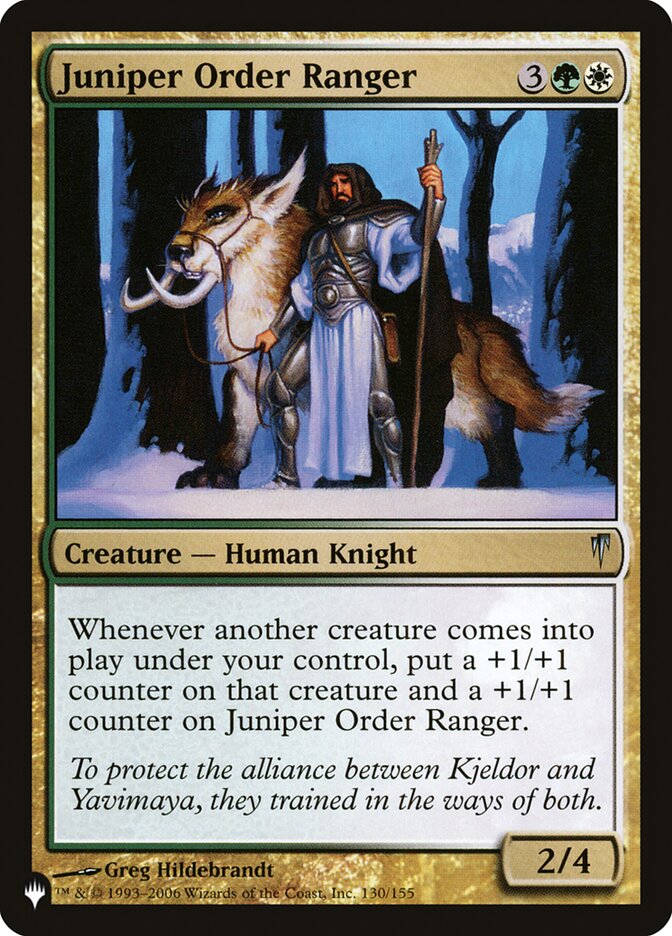 Juniper Order Ranger [The List] (LCSP 130)