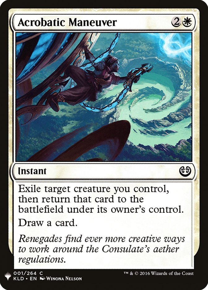 Acrobatic Maneuver [Mystery Booster] (MB1 9)