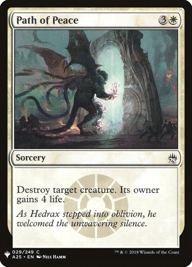 Path of Peace [Mystery Booster] (MB1 195)