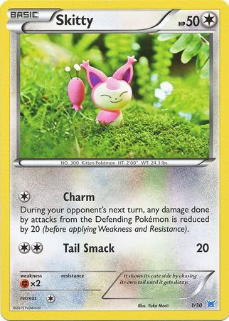 Skitty (1/30) [XY: Trainer Kit - Latias & Latios]