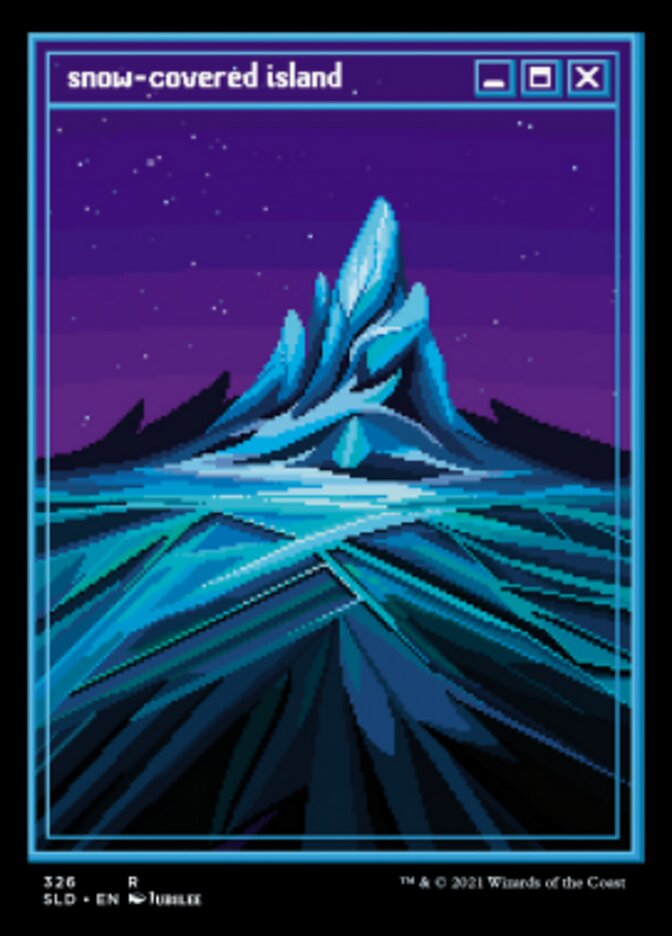 Snow-Covered Island (326) [Secret Lair Drop Series] (SLD 326)