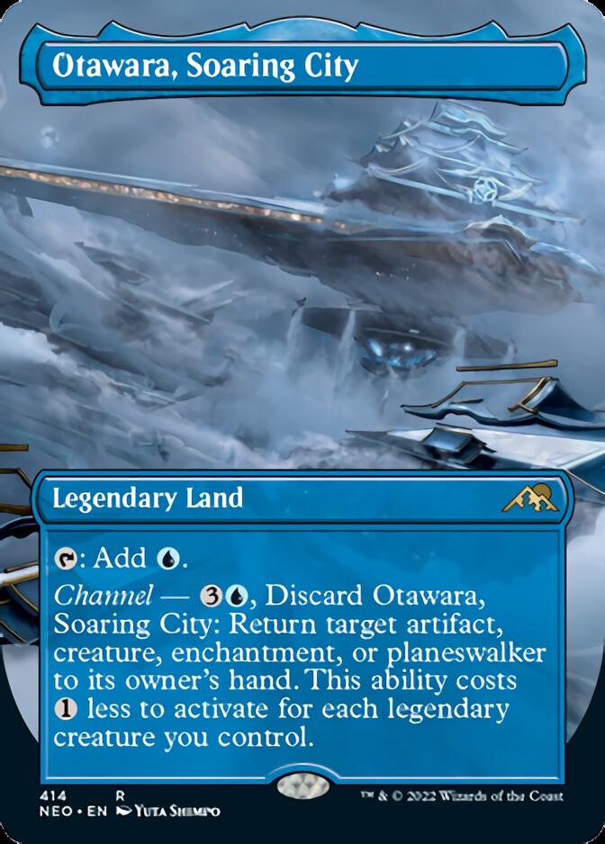 Otawara, Soaring City (Borderless) [Kamigawa: Neon Dynasty] (NEO 414)