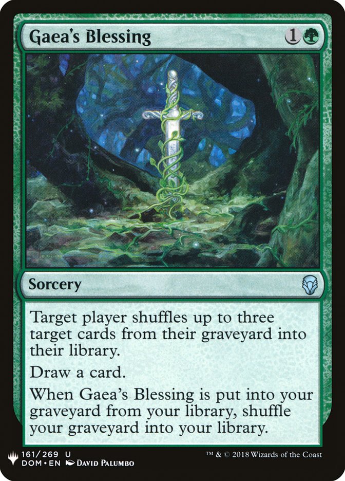 Gaea's Blessing [Mystery Booster] (MB1 1216)