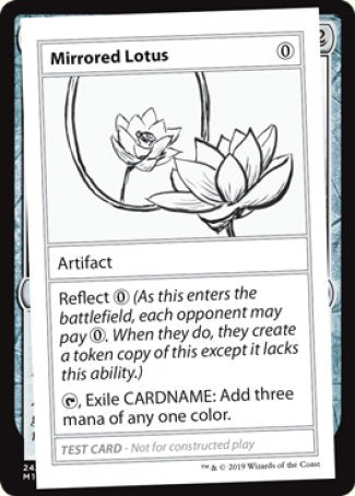 Mirrored Lotus (2021 Edition) [Mystery Booster Playtest Cards] (CMB1 107)