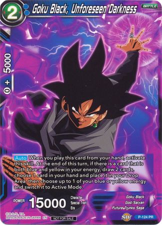 Goku Black, Unforeseen Darkness (Regional Championship 2020) [P-124]