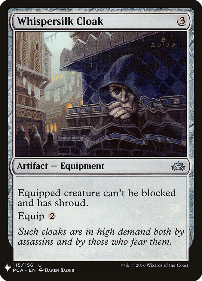 Whispersilk Cloak [Mystery Booster] (MB1 1649)