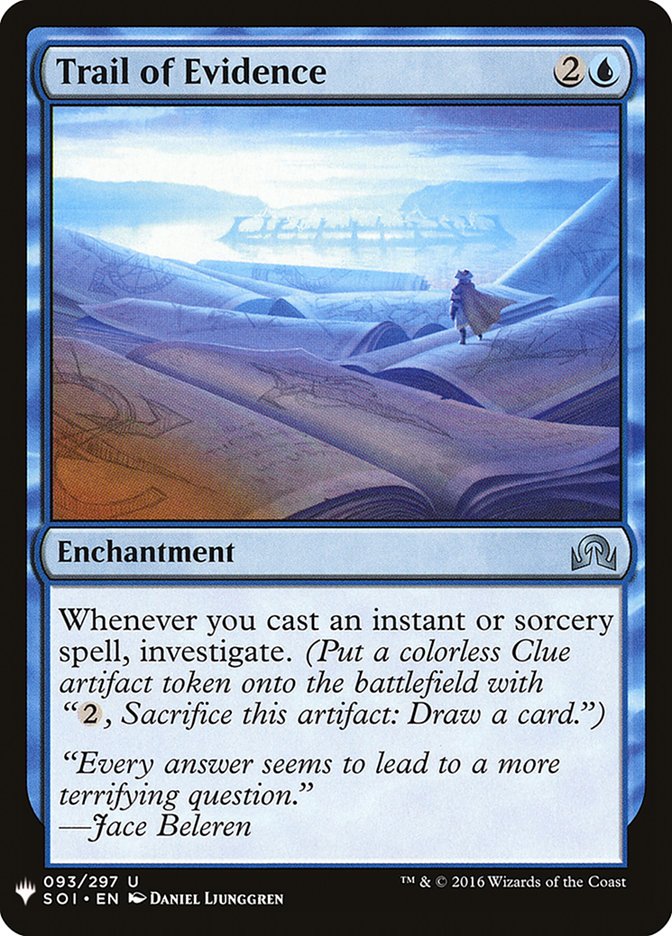 Trail of Evidence [Mystery Booster] (MB1 529)