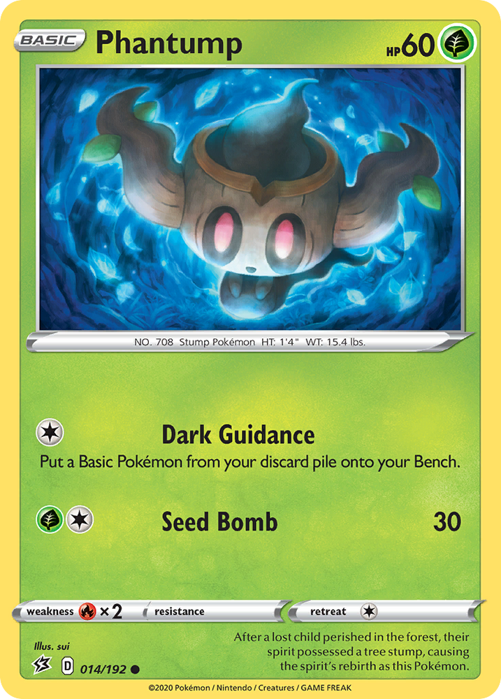 Phantump (14/192) [Sword & Shield: Rebel Clash]