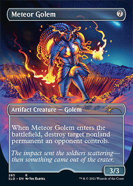 Meteor Golem (Extended) [Secret Lair Drop Series] (SLD 285)
