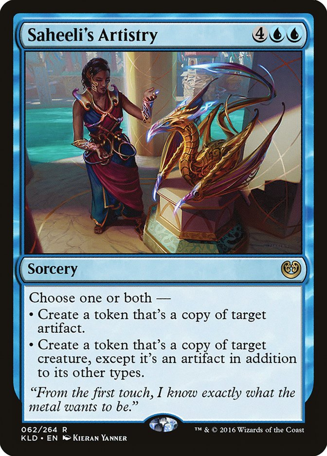 Saheeli's Artistry [Kaladesh] (KLD 62)