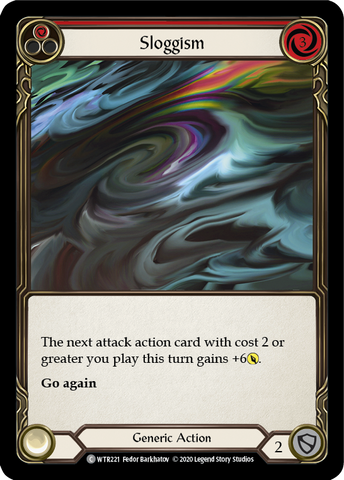 Sloggism (Red) [WTR221] Unlimited Rainbow Foil