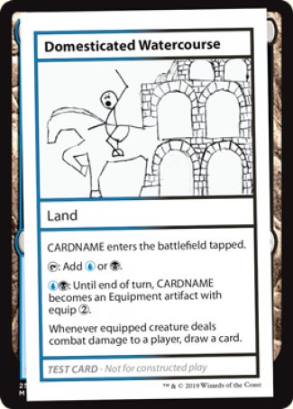 Domesticated Watercourse (2021 Edition) [Mystery Booster Playtest Cards] (CMB1 114)