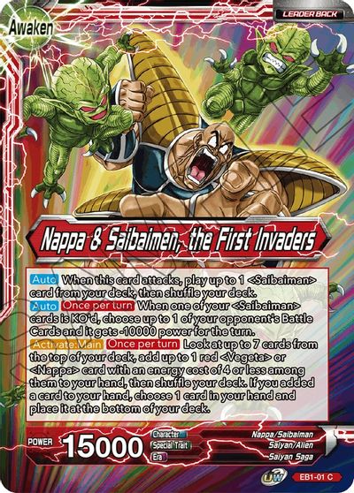 Nappa // Nappa & Saibaimen, the First Invaders [EB1-01]