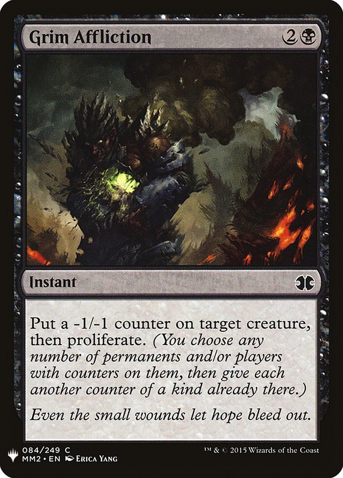Grim Affliction [Mystery Booster] (MB1 678)