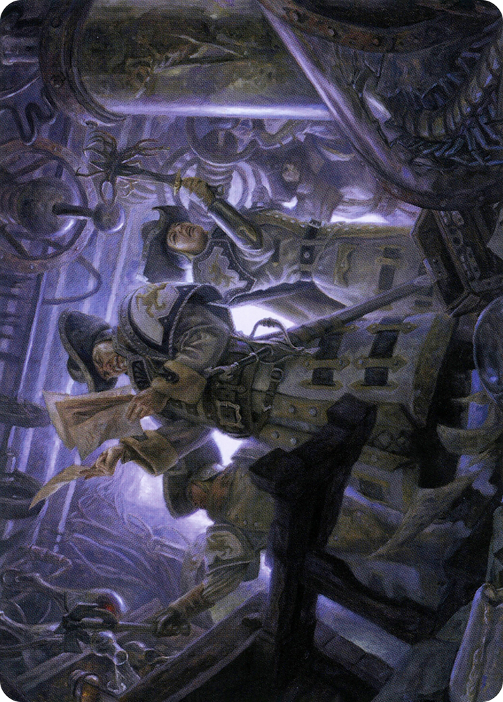 Search the Premises Art Card [Modern Horizons 2 Art Series] (AMH2 7)