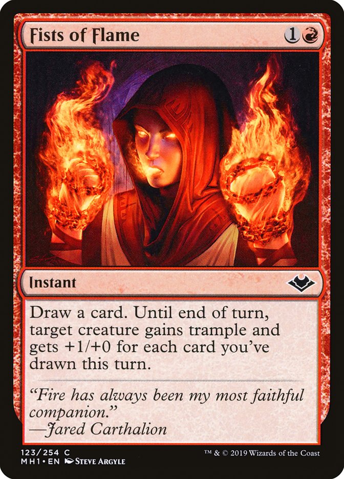 Fists of Flame [Modern Horizons] (MH1 123)