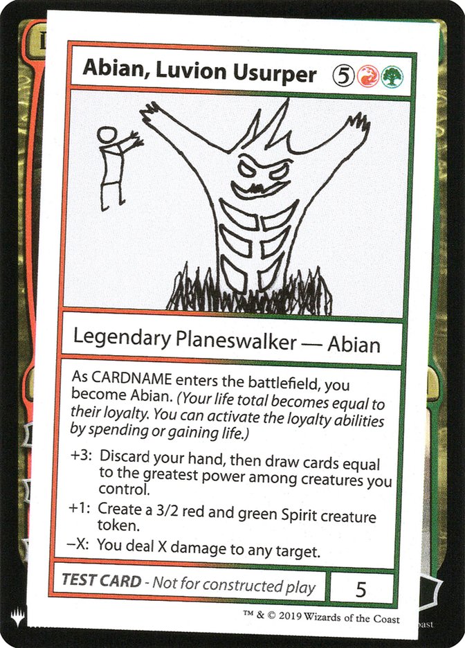 Abian, Luvion Usurper [Mystery Booster Playtest Cards] (CMB1 87)