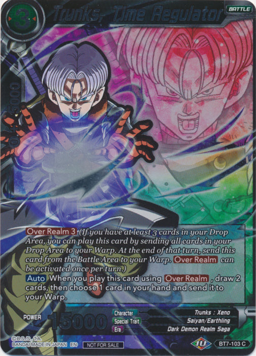 Trunks, Time Regulator (Event Pack 05) [BT7-103]