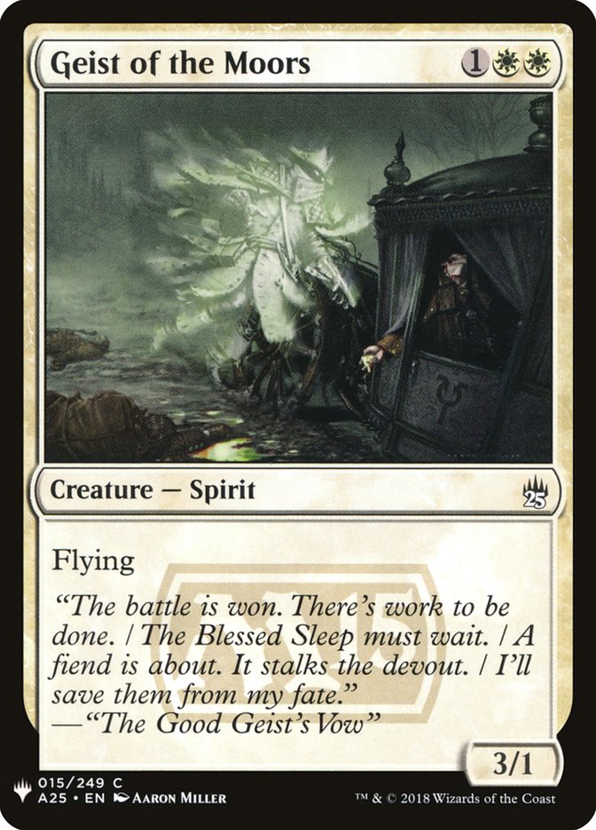 Geist of the Moors [Mystery Booster] (MB1 116)