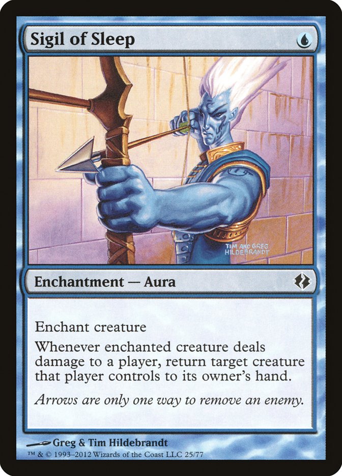 Sigil of Sleep [Duel Decks: Venser vs. Koth] (DDI 25)